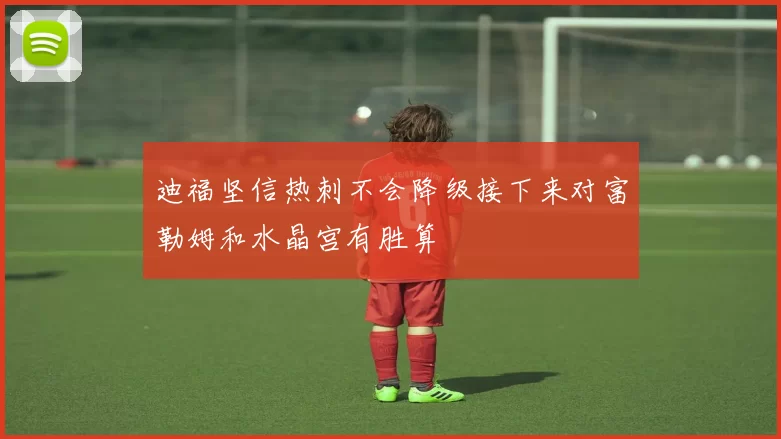 迪福坚信热刺不会降级接下来对富勒姆和水晶宫有胜算